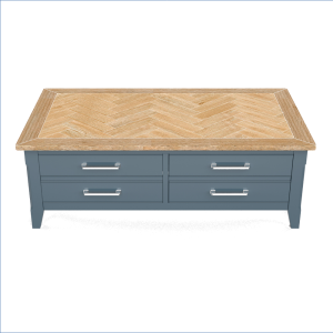 Bleached Oak & Grey Wall Storage Unit [Vegas]
