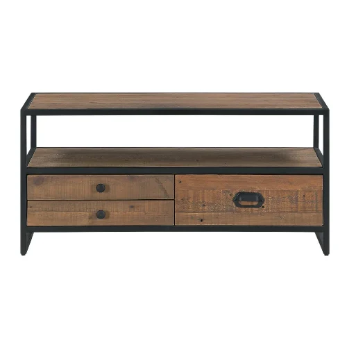 Reclaimed Television Unit with Drawers [Ooki]