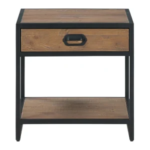 Gloss White Low 4 Drawer Chest [Lido]