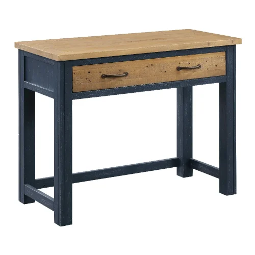Reclaimed Space Saving Desk [Splash of Blue]