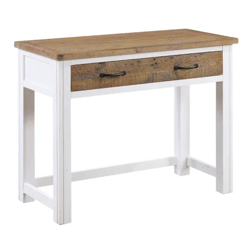 Reclaimed Space Saving Desk [Splash of White]