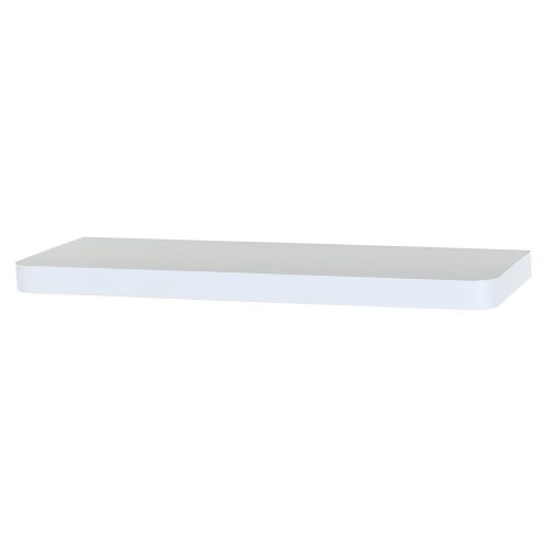 Matt White 80cm Floating Shelf Kit [Arran]