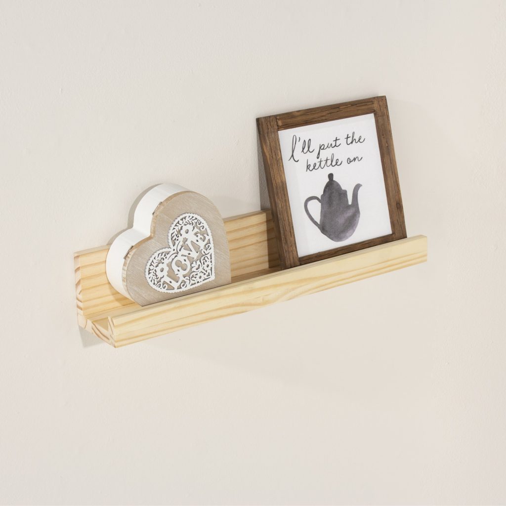 Natural Pine 48cm Display Shelf Kit [Shelco]