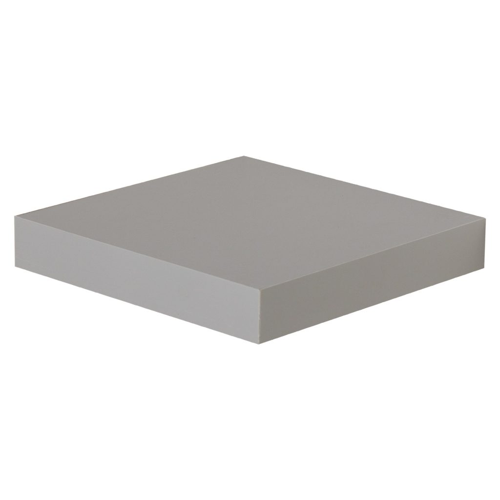 Light Grey 24cm Floating Box Shelf Kit [Hudson]