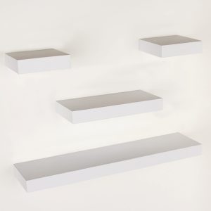 Matt Grey 80cm Narrow Floating Shelf [Trent]