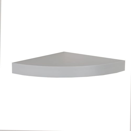 Light Grey 29.5cm Floating Corner Shelf Kit [Hudson]