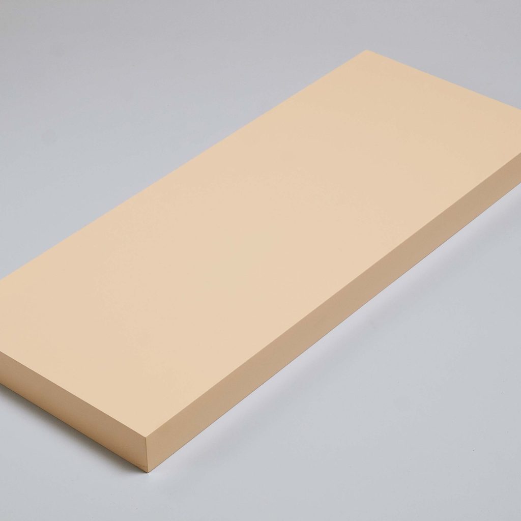 Gloss Cream 60cm Floating Box Shelf Kit [Hudson]
