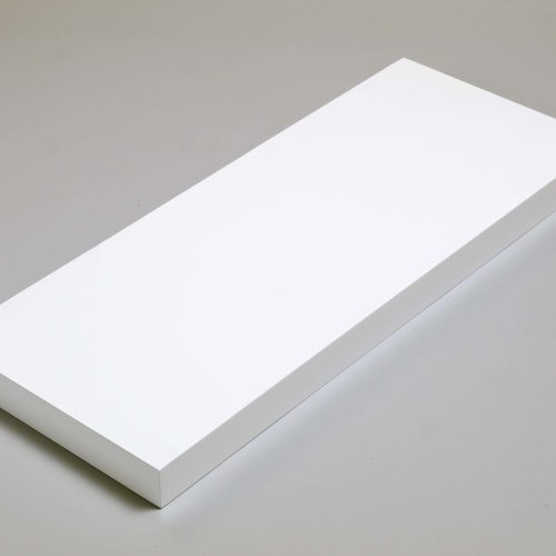 Gloss White 90cm Floating Box Shelf Kit [Hudson]