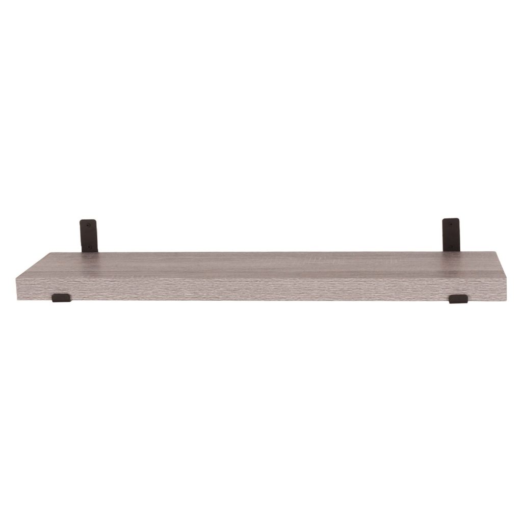 Grey Oak Effect 80cm Chunky Shelf [Jackson]