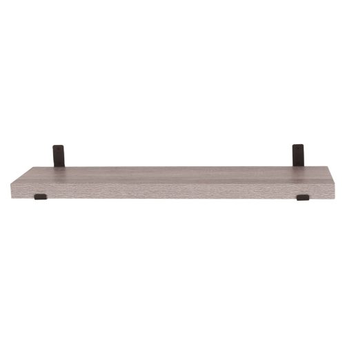 Grey Oak Effect 80cm Chunky Shelf [Jackson]