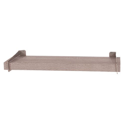 Grey Oak Effect 80cm Chunky Shelf [Keer]