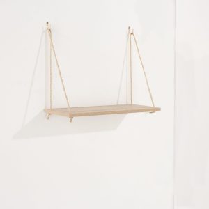 Gloss Black 60cm Floating Box Shelf Kit [Hudson]