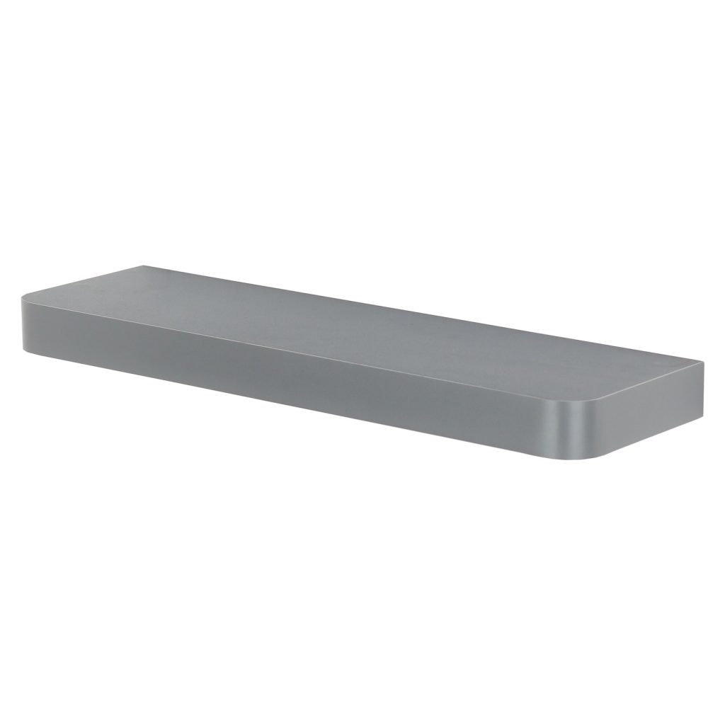 Matt Grey 50cm Narrow Floating Shelf [Trent]