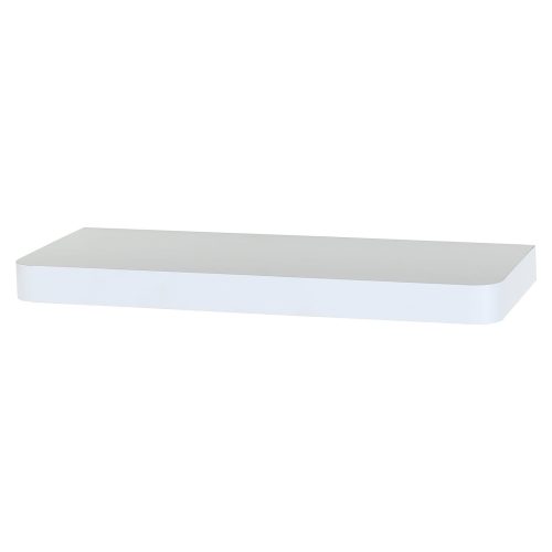 Matt White 50cm Narrow Floating Shelf [Trent]