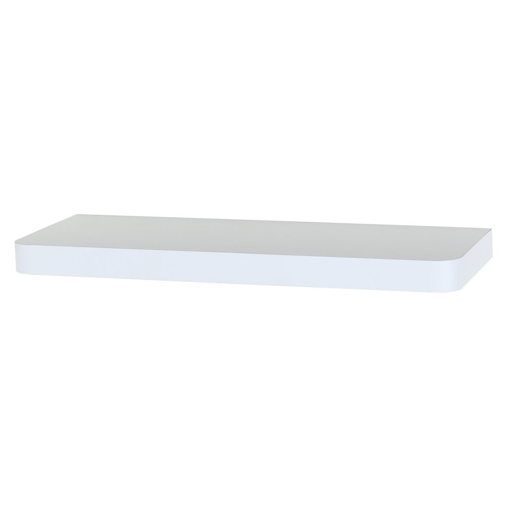 Matt White 80cm Narrow Floating Shelf [Trent]