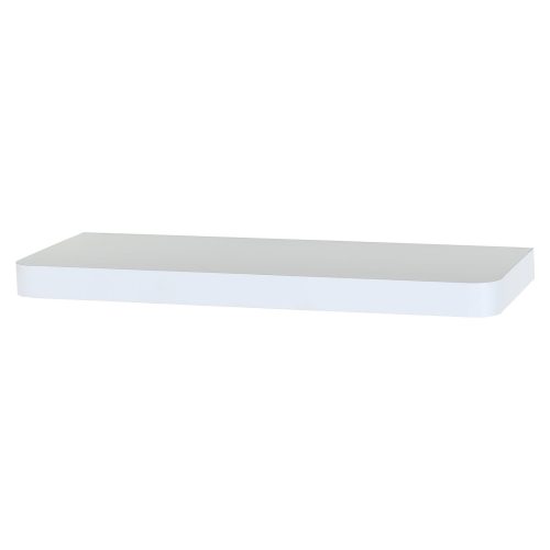 Matt White 80cm Narrow Floating Shelf [Trent]